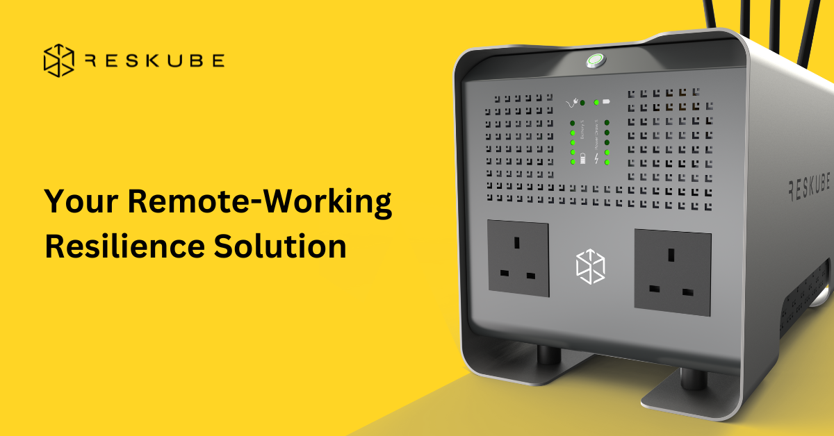 Introducing Reskube Home Pro with Solar Charging: Empowering Global Connectivity with Sustainable Power