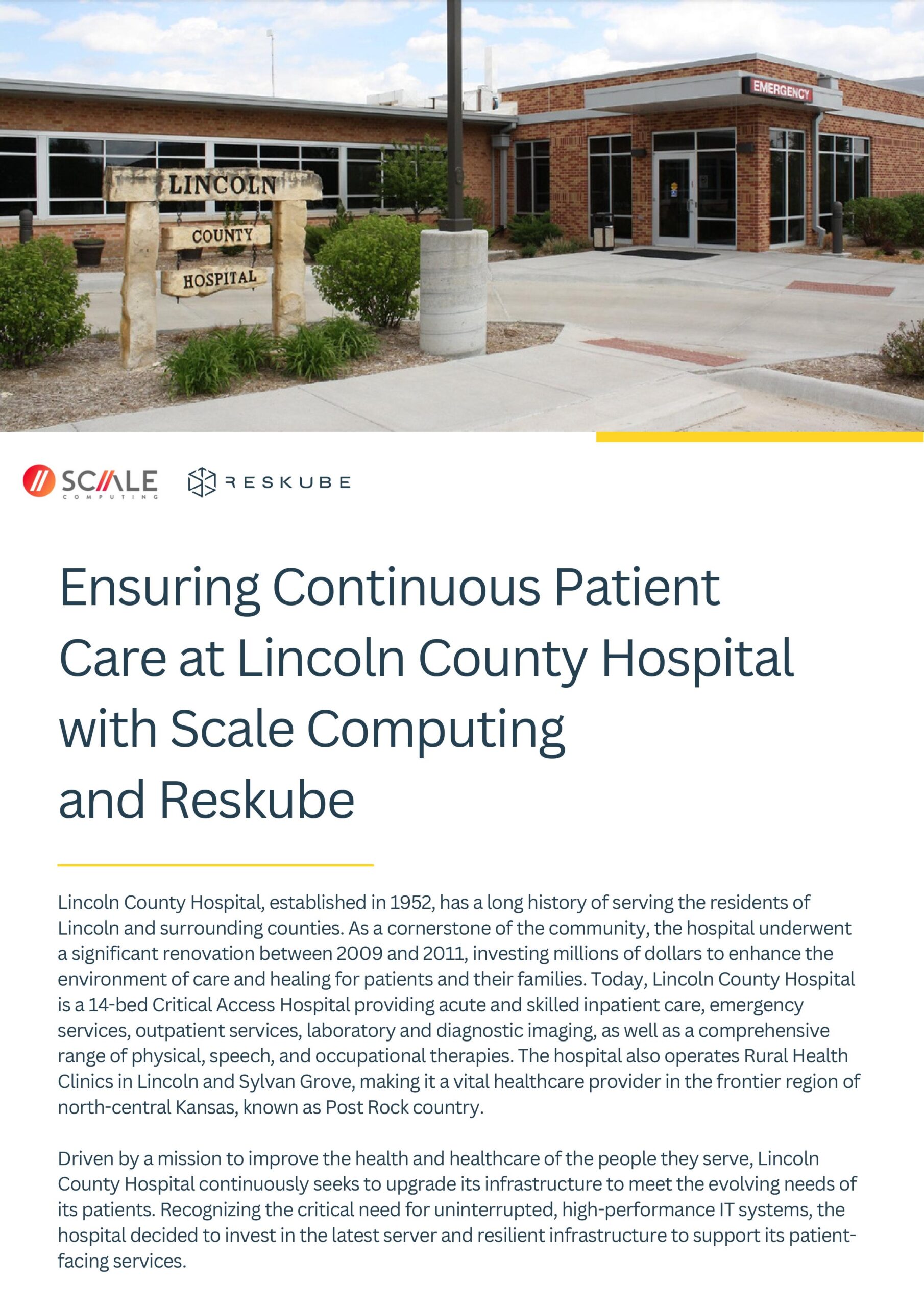 Ensuring Continuous Patient Care at Lincoln County Hospital